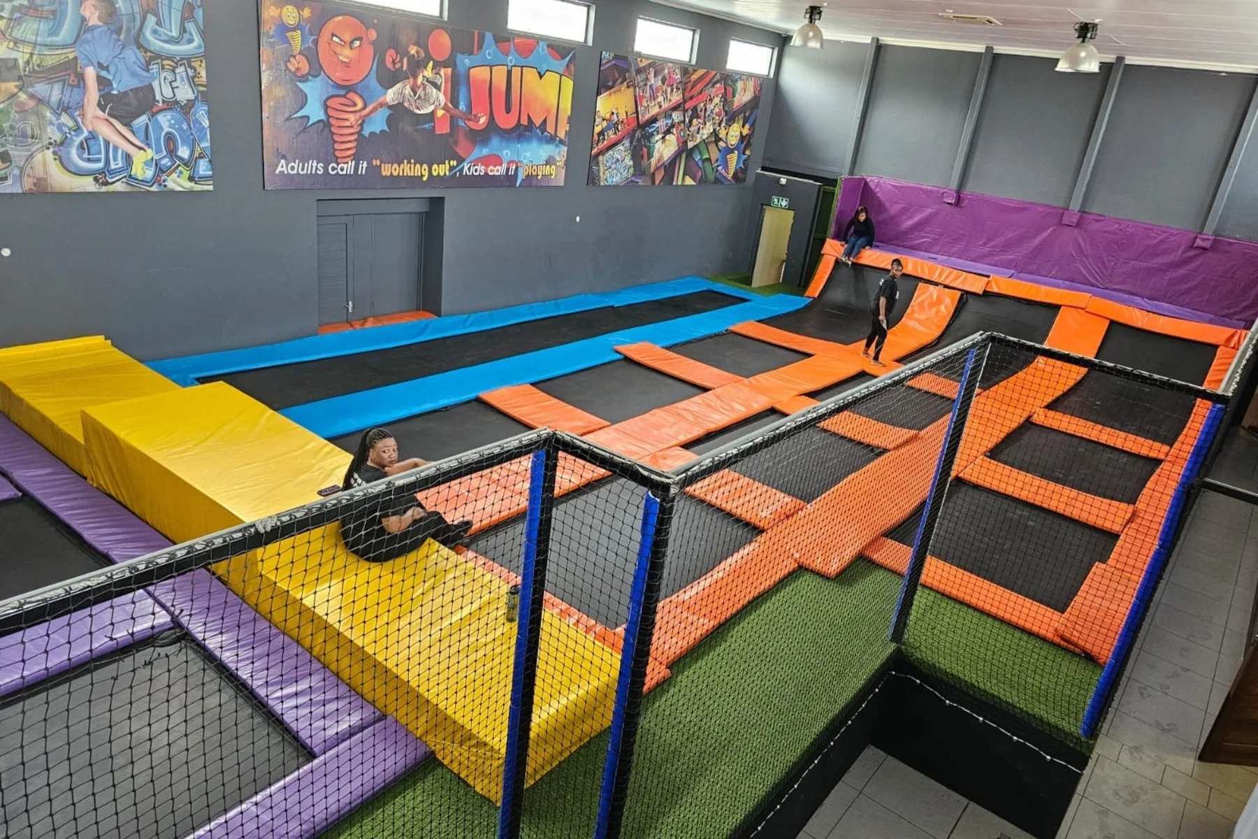 Family activities secunda trampoline park at Hotel@Secunda