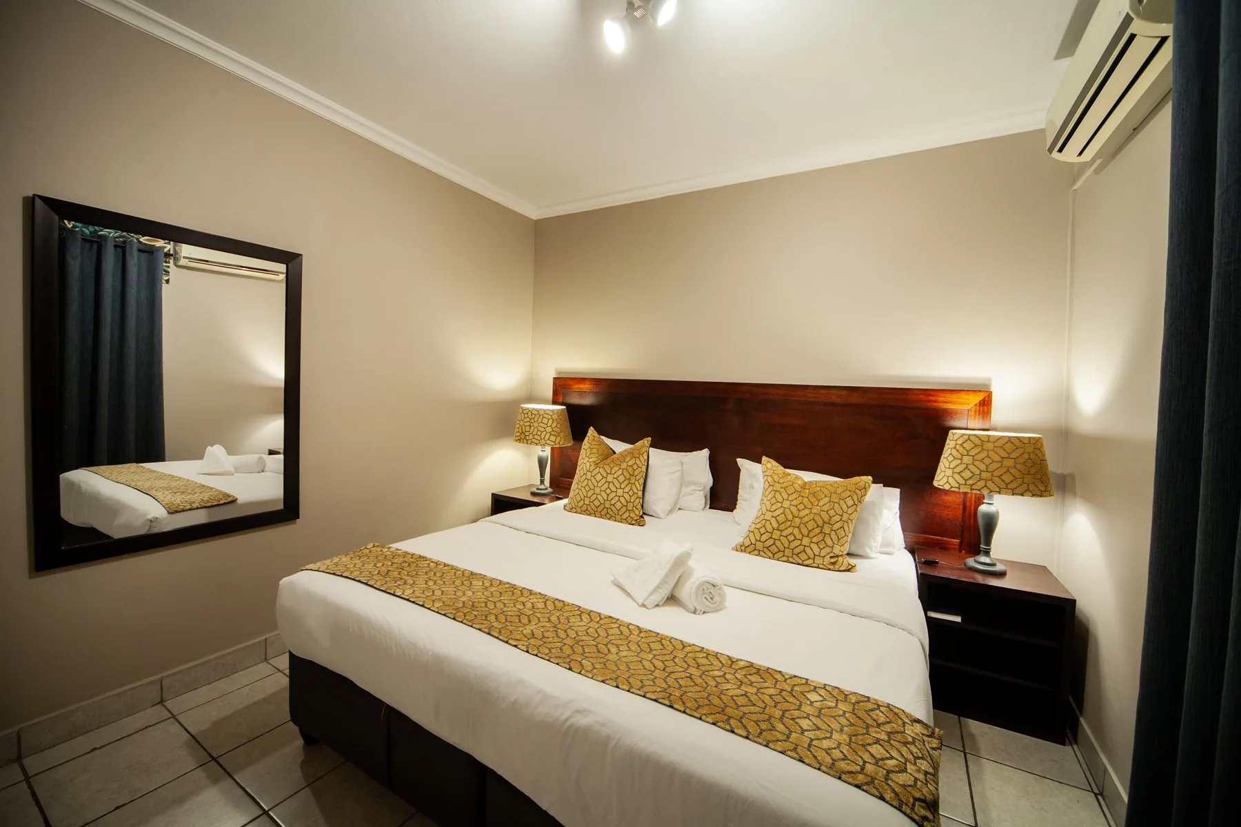 Family suite tzaneen bedroom at Hotel@Tzaneen