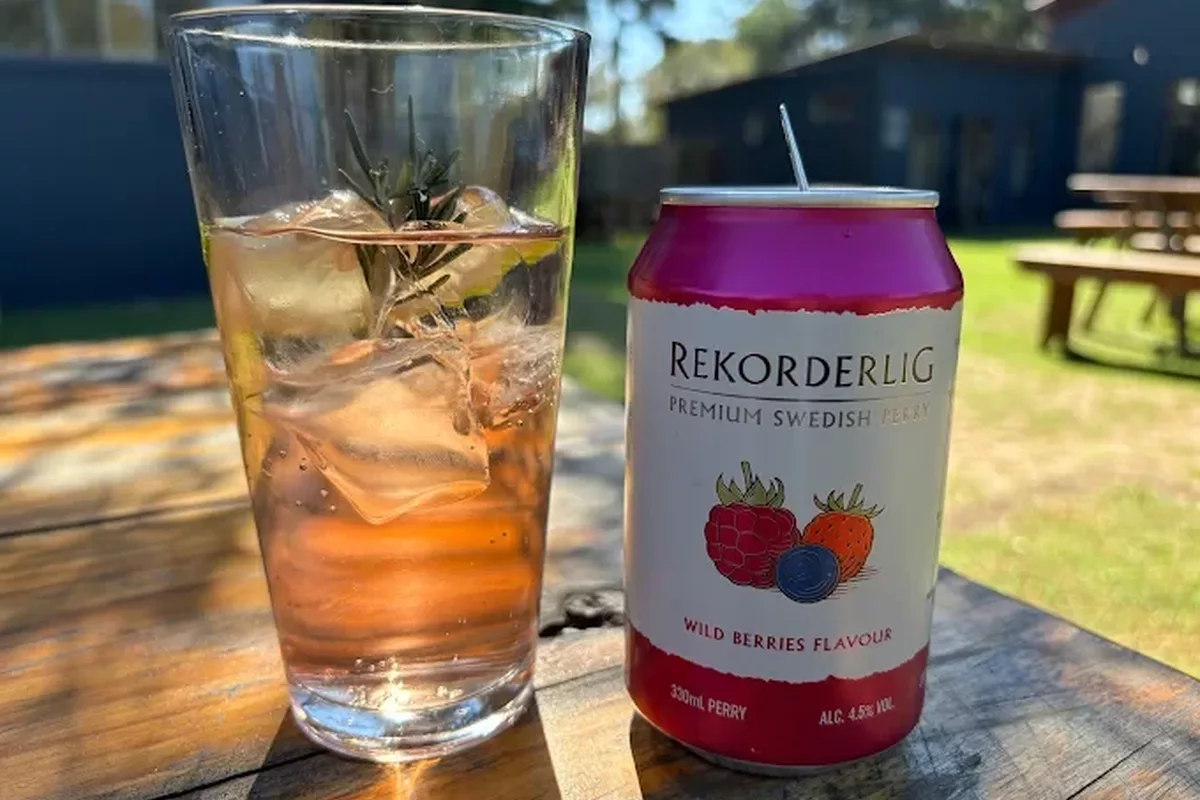Cider and glass at zwakala brewery in Magoebaskloof