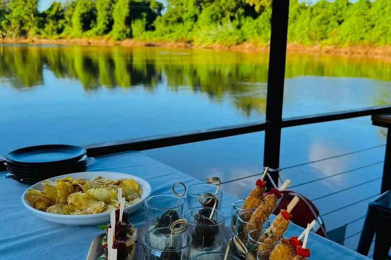 Snack platters on the junction phoenix river boat in Tzaneen alternate view 3