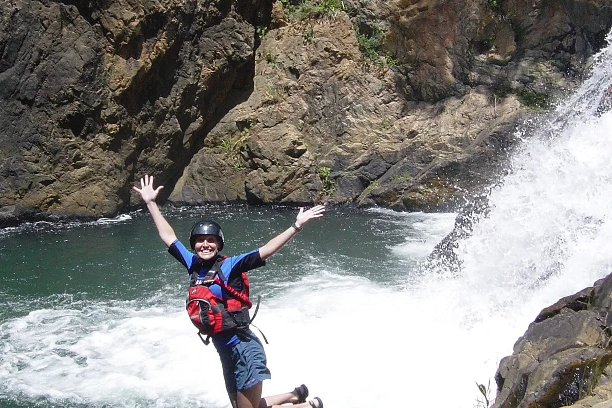 Tourist kloofing with Magoebaskloof Adventures in Tzaneen