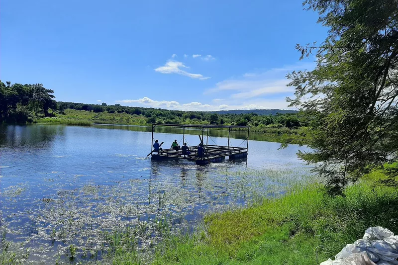 Tourists on a boat cruise at Refilwe Farm Resort in Tzaneen